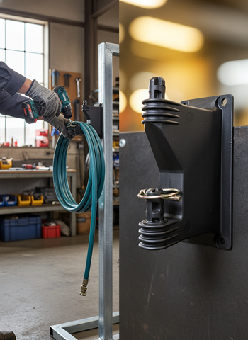 Premium Mounting Bracket for High-Performance Reels - Durable Steel Construction with Easy Installation Features