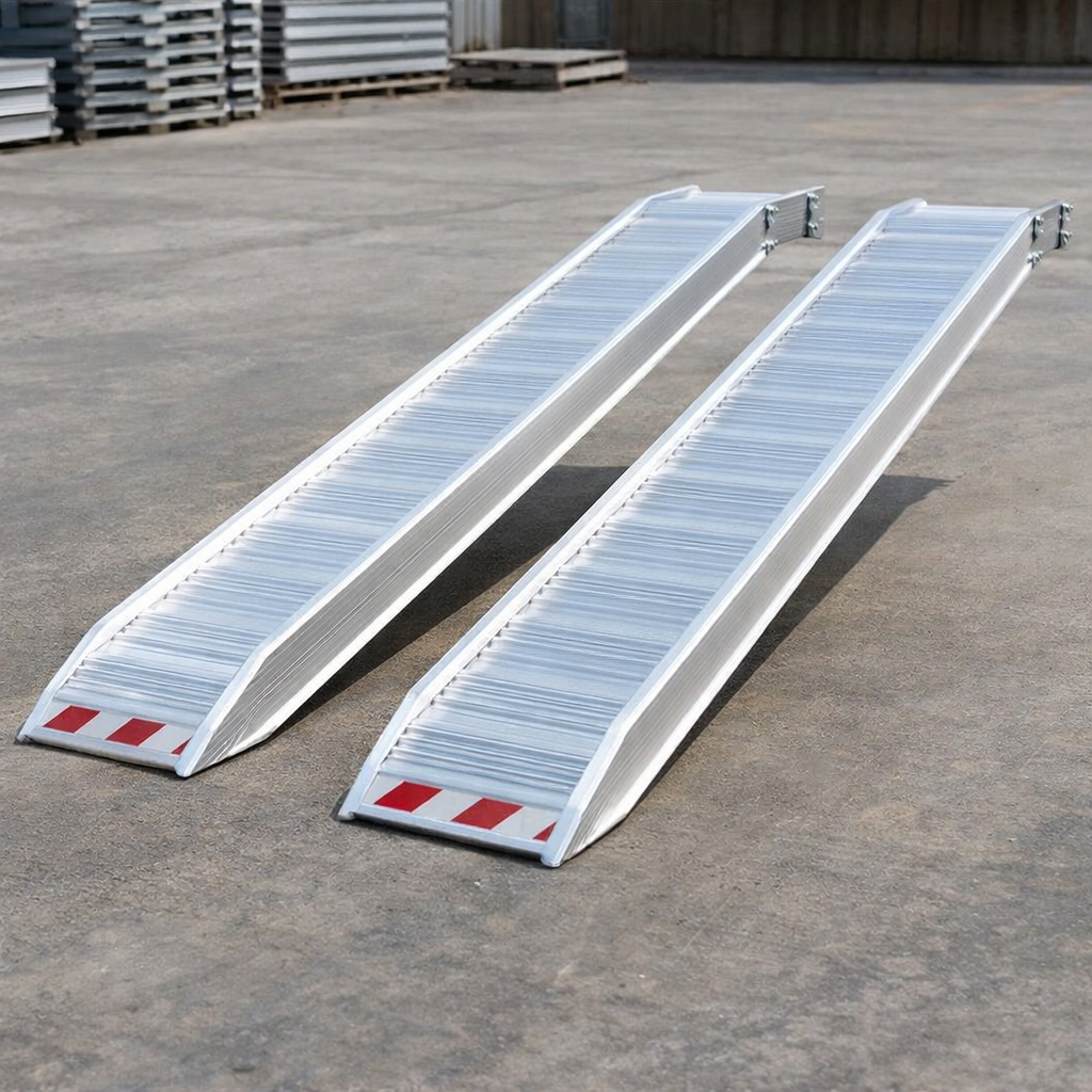 Aluminium Loading Ramps – 4500x360 mm – 2750 kg Capacity – Plant & Mini Digger Use