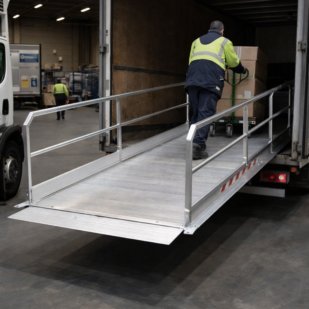 Vehicle Gangway – 5055mm x 1000mm – 1292kg Capacity – Commercial Use