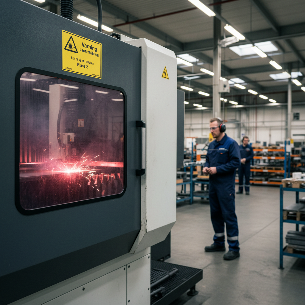 Premium Warning Sign for Laser Radiation Class 2 - Durable PVC, Self-Adhesive, Magnetic and Aluminum Options Available