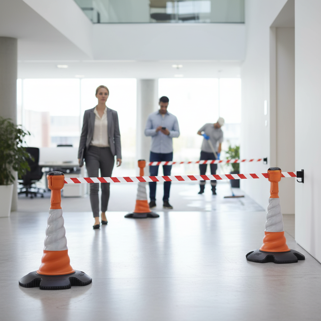 Premium Durable Traffic Cone for High-Visibility Safety and Access Control - Weather-Resistant PVC Design