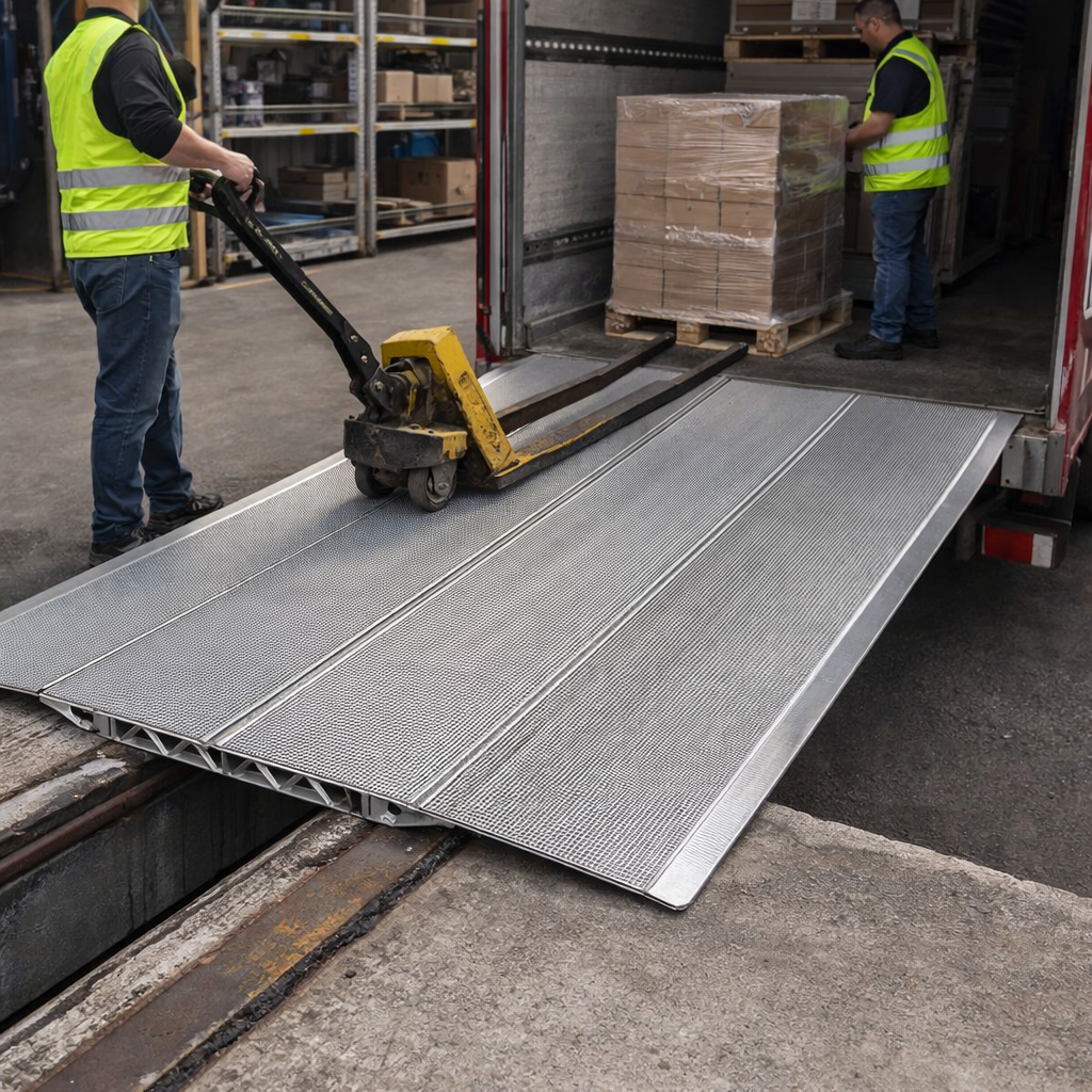 Loading Bridge – 752mm x 1250mm – Heavy Duty – Pallet Truck Use