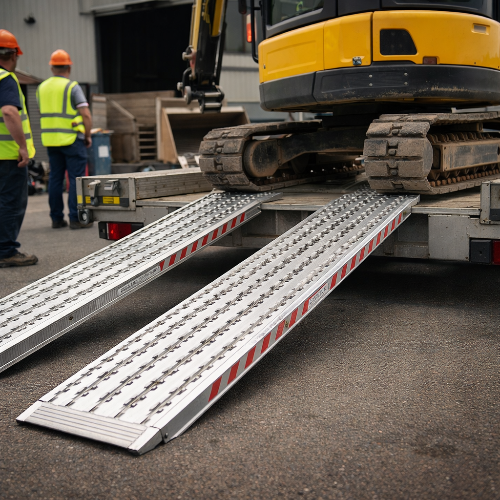 Heavy Duty Loading Ramps – 3000mm x 600mm – 36,000kg Capacity – Industrial Use