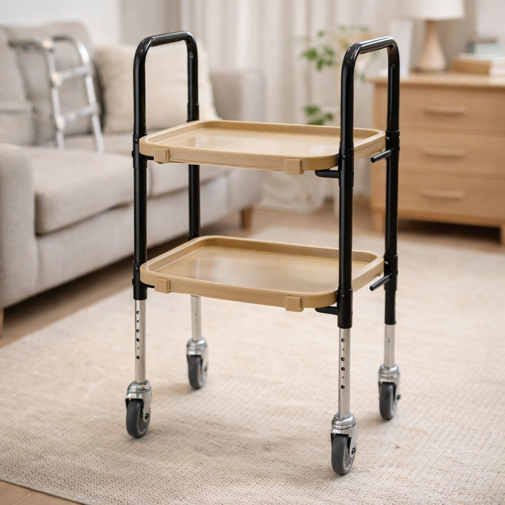 Height Adjustable Mobility Trolley – 845mm-945mm – 180kg Capacity – Indoor Use