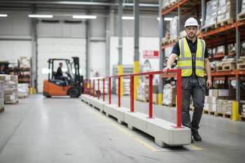 Premium Heavy Duty Barrier Solution for Temporary Site Protection and Safety with Robust Construction