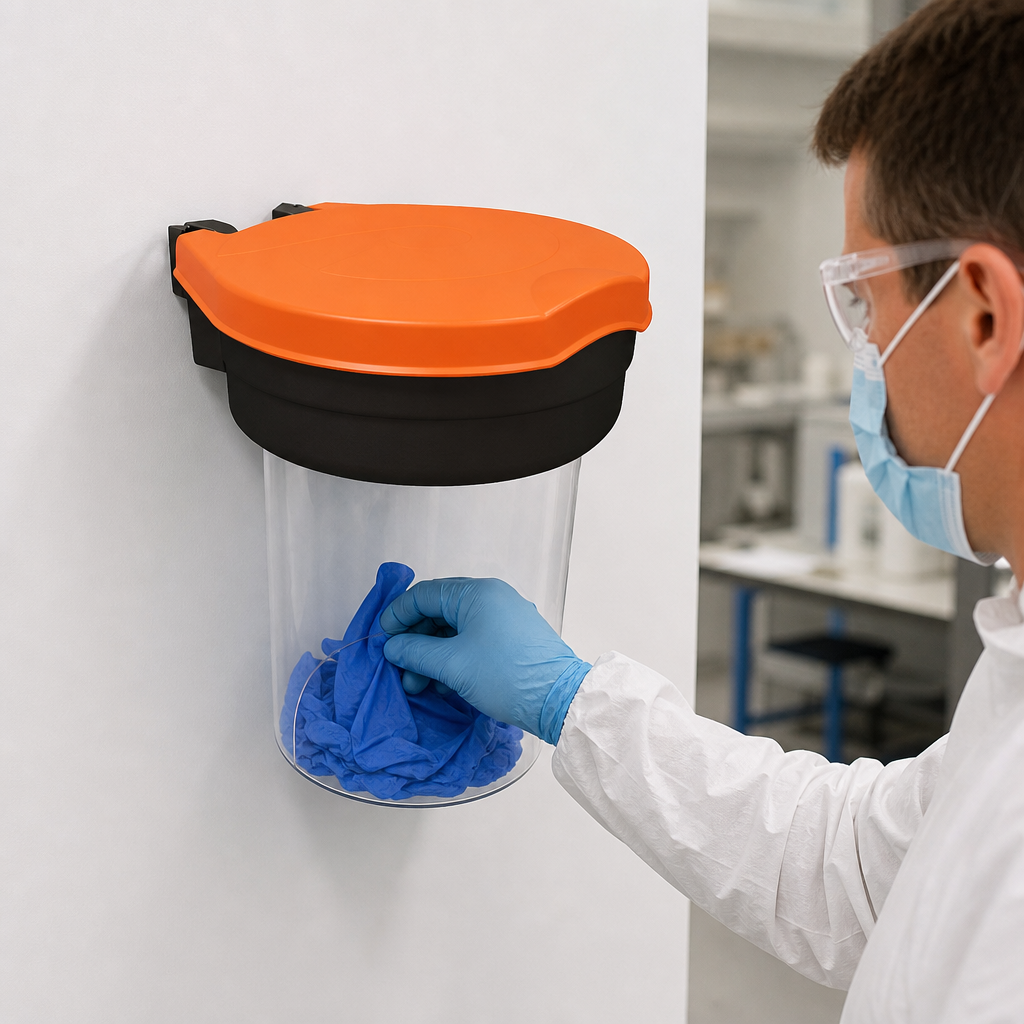 Transparent PPE Safety Dispenser for Easy Access