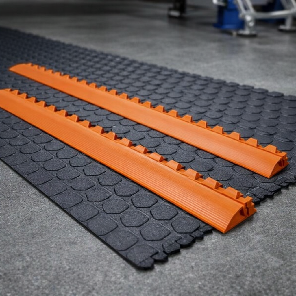 Safety Stance Anti-Fatigue Mat – 91cm Orange – Nitrile Rubber – Industrial Use