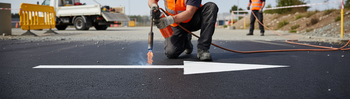 Premium Thermoplastic Symbols for Road and Facility Marking - Durable, High Contrast, Fast Installation