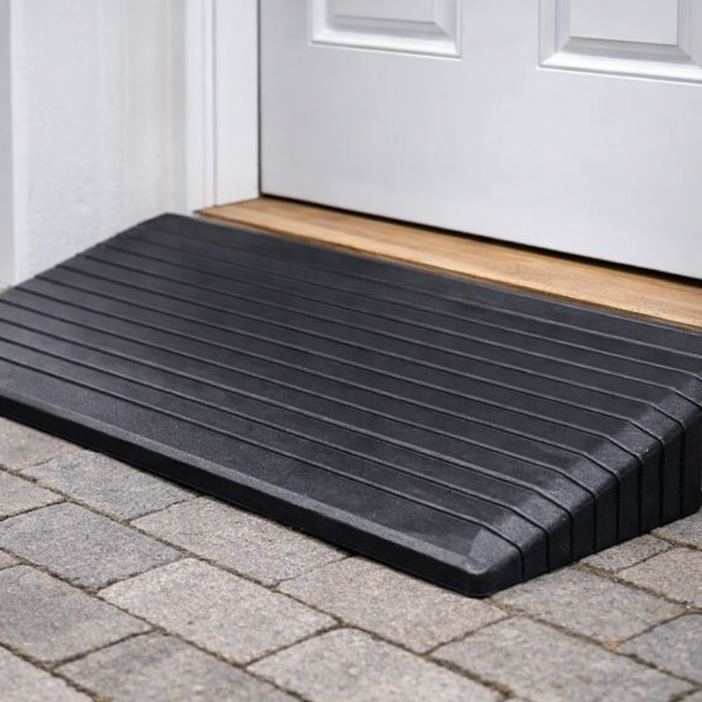 Rubber Threshold Ramps – 100mm High – 1000kg Capacity – Mobility Access