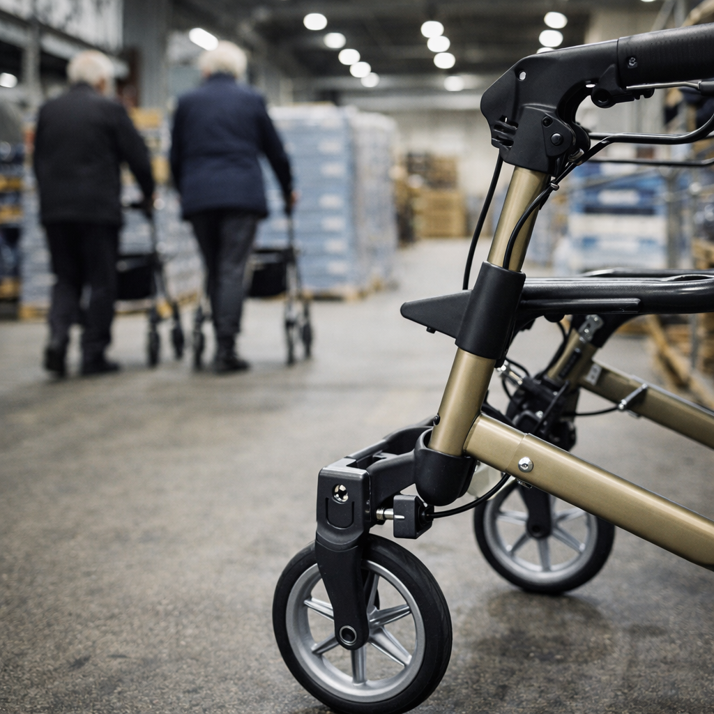 Slow Down Brake – Compatible with Select Rollators – Mobility Aid