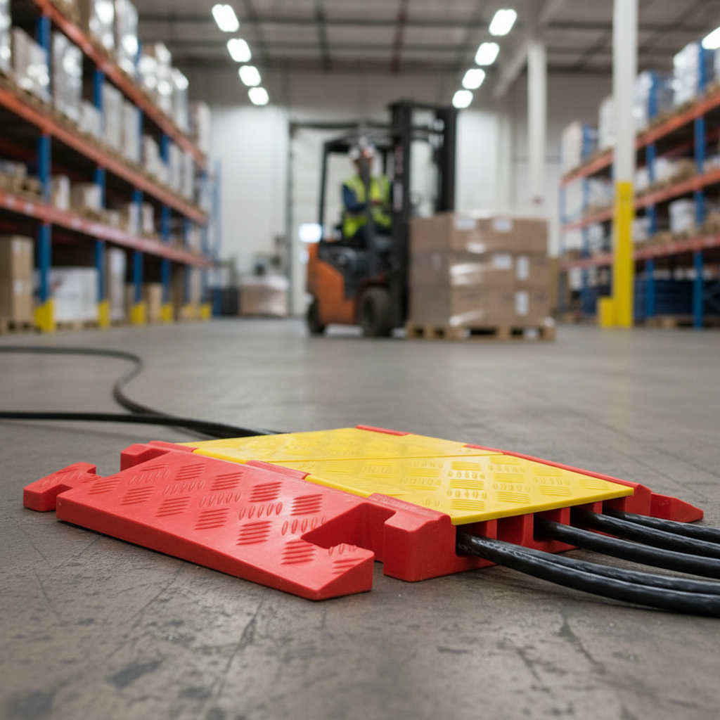 Premium 5 Channel Linebacker Heavy Duty Right Turn for Safety and Traffic Management