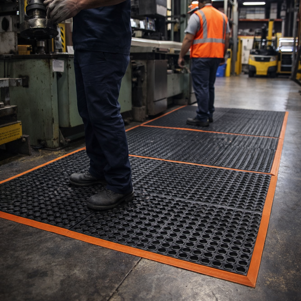 Nitrile Safety Mats Kit – Heavy Duty – Industrial Use