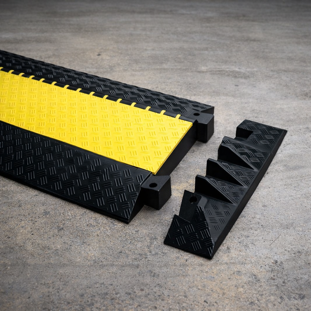 Protection Ramp End Cap End Ramp Black 145mm – Cable Protector