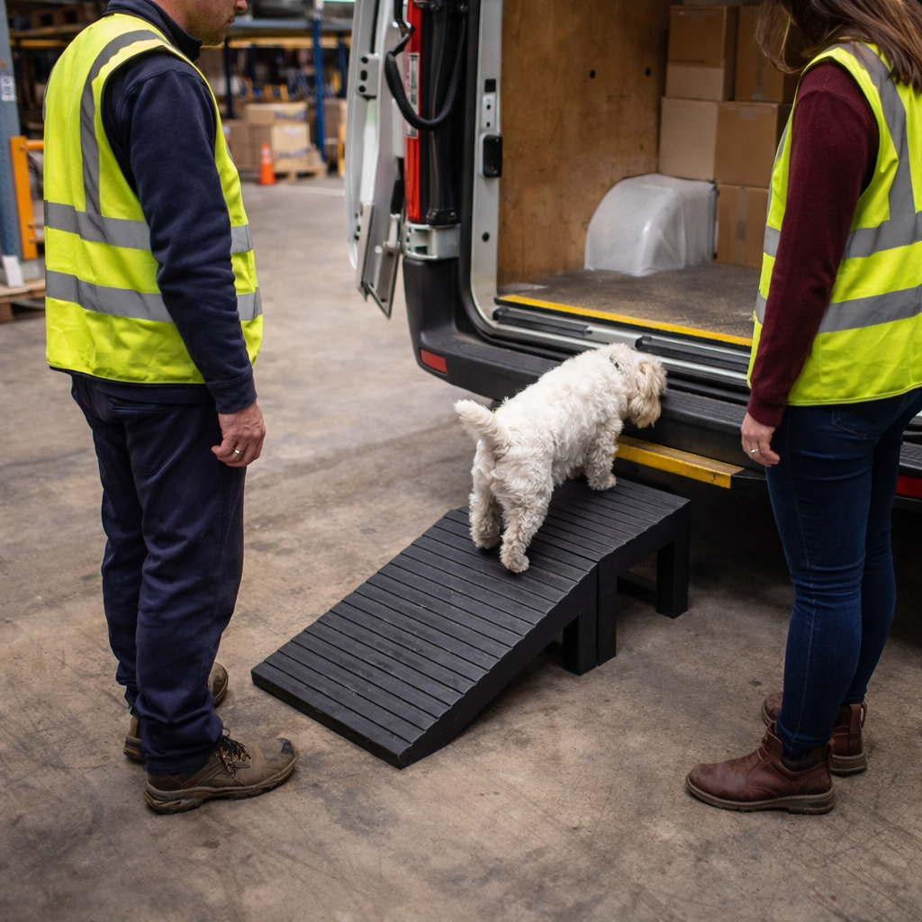 Pet Ramps for Steps – 115mm-203mm – 400mm Wide – Indoor/Outdoor Use