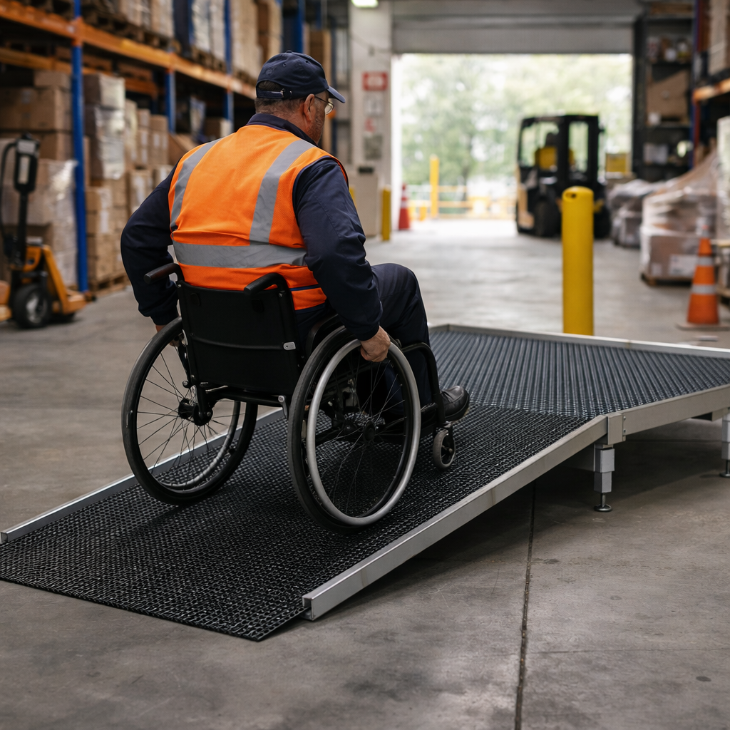 Modular Ramp Kit – 900mm x 1500mm – Aluminium, No Handrails – Wheelchair Access