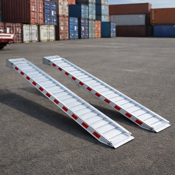 Aluminium Loading Ramps – 5000x400mm – 1070kg Capacity – Car & Plant Use