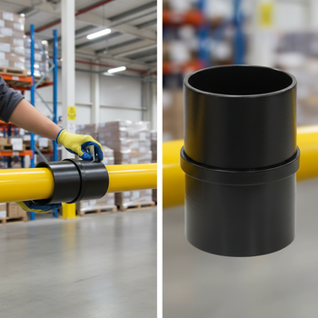 Premium Raised Collision Bar Connector for Safe Rail System Integration - High-Quality Professional Grade for Industrial and Commercial Applications