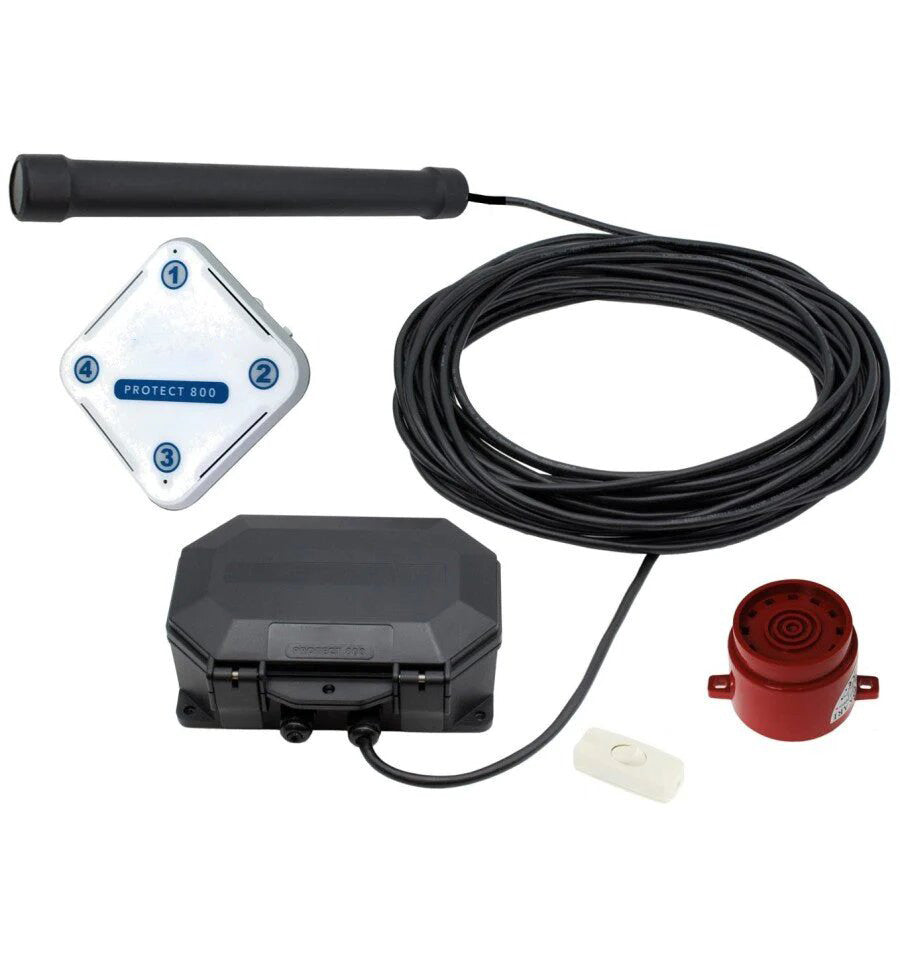 Wireless Vehicle Detecting Driveway Alarm With An Adjustable Siren