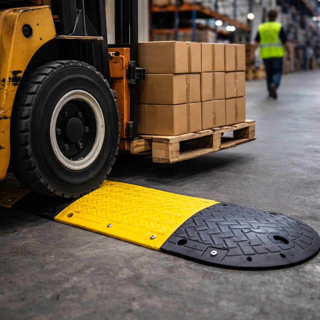 Heavy Duty Speed Bump Kit – 1500mm x 450mm x 60mm – Steel Plate – Traffic Control