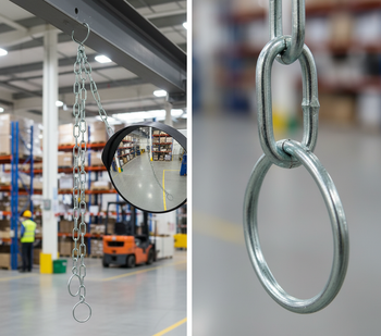 Premium Mounting Chain for Panorama Mirror - Durable and High-Performance Design for Secure Installation
