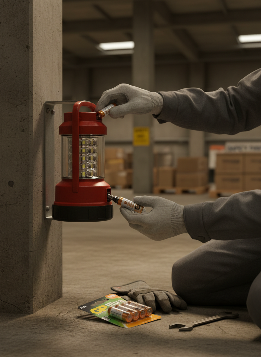 Premium Long Life AA Alkaline Batteries for Safety Lights - Durable and Recyclable with 7-Year Shelf Life