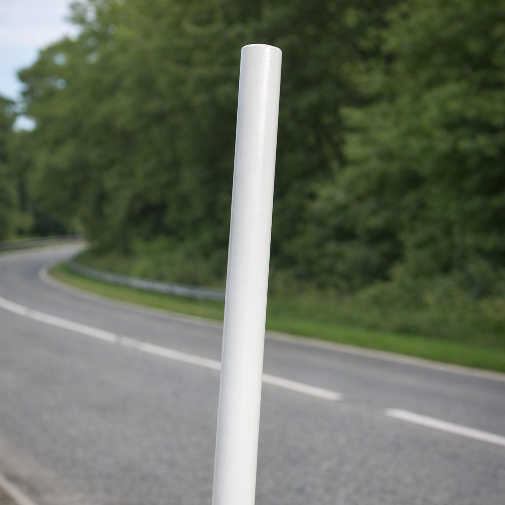 Traffic Sign Post – 3.6m – PVC Coated Steel – Road Traffic