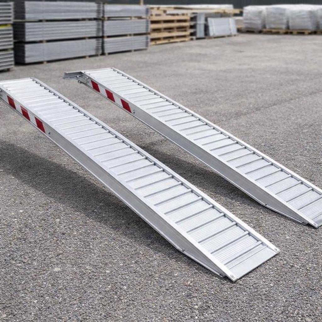 Aluminium Loading Ramps – 4500x360mm – 1250kg Capacity – Vehicle Use