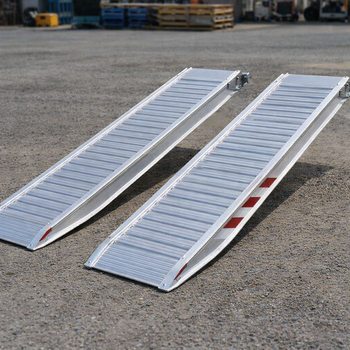 Aluminium Loading Ramps – 2500x400 – 5000kg Capacity – Plant & Mini Digger Use