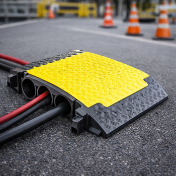 Cable Protector – 783mm W x 700mm L – Heavy Duty – Vehicle & Pedestrian Use