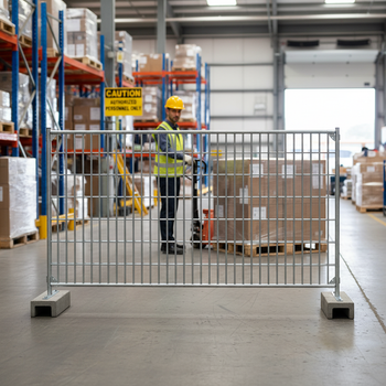 Premium Lightweight Mobile Fence Panel with Reinforced Design and Corrosion Resistance for Events and Construction Sites