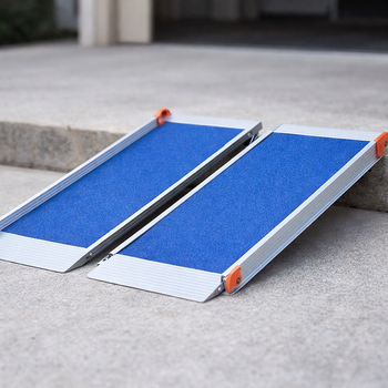 Folding Wheelchair Ramp – 2ft – Non-Slip Surface – Portable Access