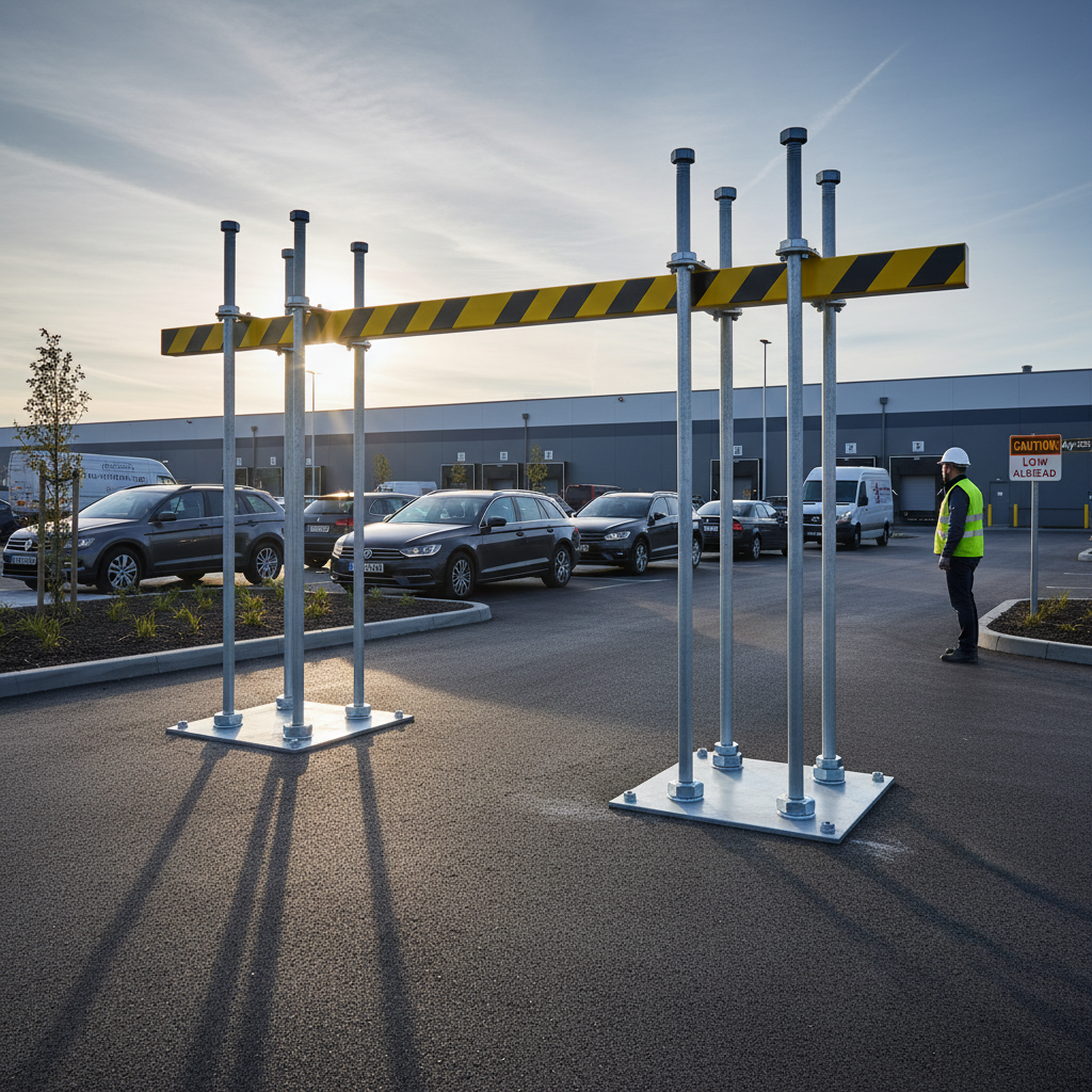 Premium Universal Fixed Height Restrictor Pre-Installation Kit for Secure Access Control Solutions - side view | Barriers Co