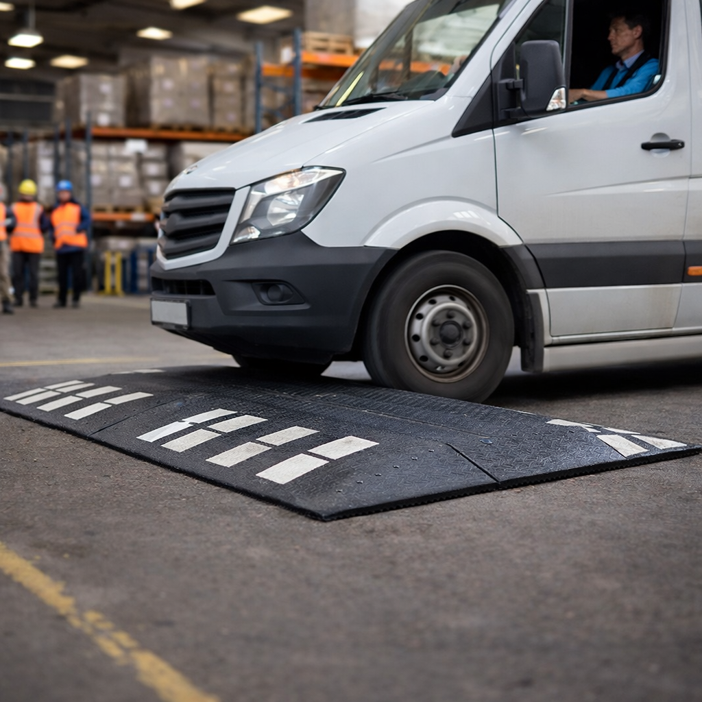 Speed Cushion – 2000mm x 1800mm x 65mm – High Capacity – Road Safety