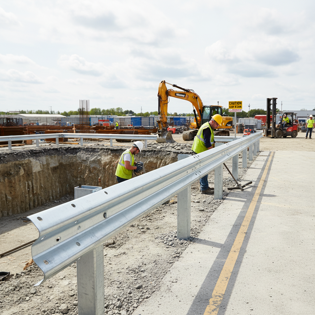Premium Heavy Duty Armco Barrier Beam 3.2m Galvanised Steel for Enhanced Crash Protection - Detail View | Barriers Co
