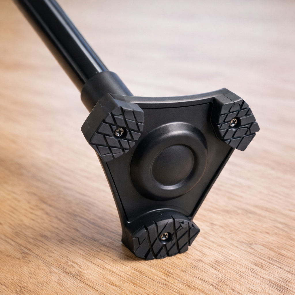 Replacement Cane Tips – White – Easy Installation – Walking Stick