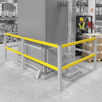 Professional Heavy Duty Guard Rail Protection Beams - Modular System for Indoor and Outdoor Safety