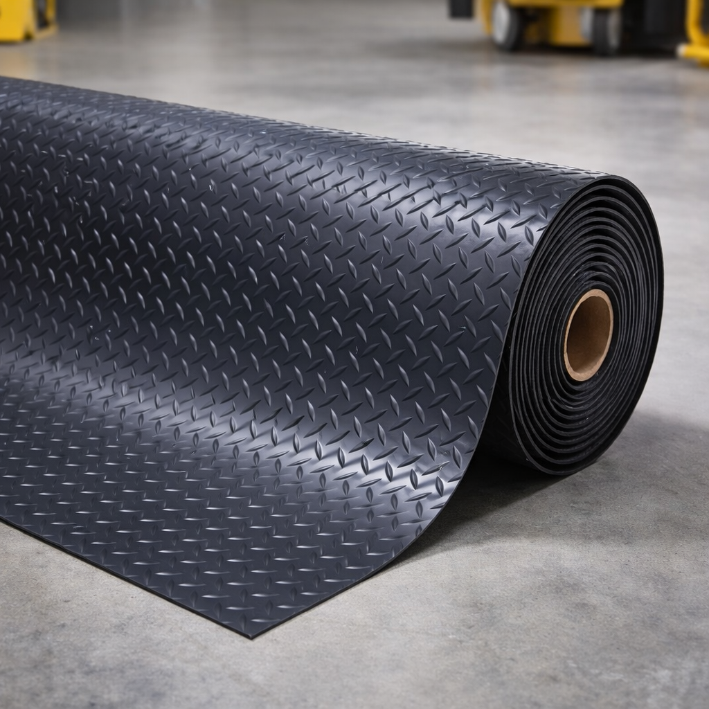 Ergonomic Anti-Fatigue Mat – Black – 14mm Thick – Industrial Use