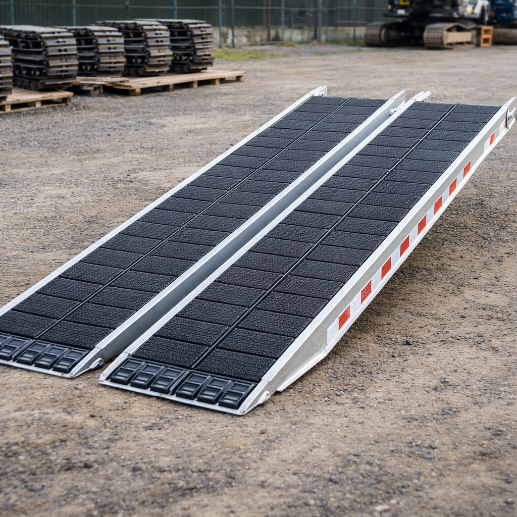 Spa Strack Ramp Steel Track Ramps 3000mm x 720mm – 26,300kg Capacity