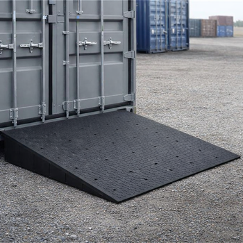 Ground Level Shipping Container Ramps – 150-300mm High – 10000kg Capacity – Industrial Use
