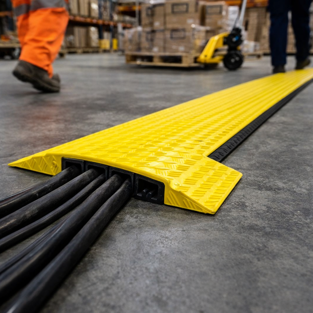 Office End Ramp – Black – Easy to Fit – Indoor Use