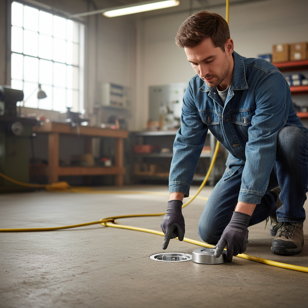 Premium Minifloor Socket and Cap - Heavy Duty Industrial Grade Electrical Connection Solution