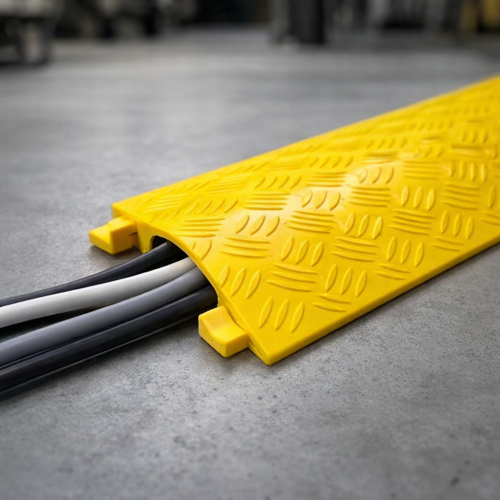 Cable Cover – Yellow – 20mm Height – Cable Protection