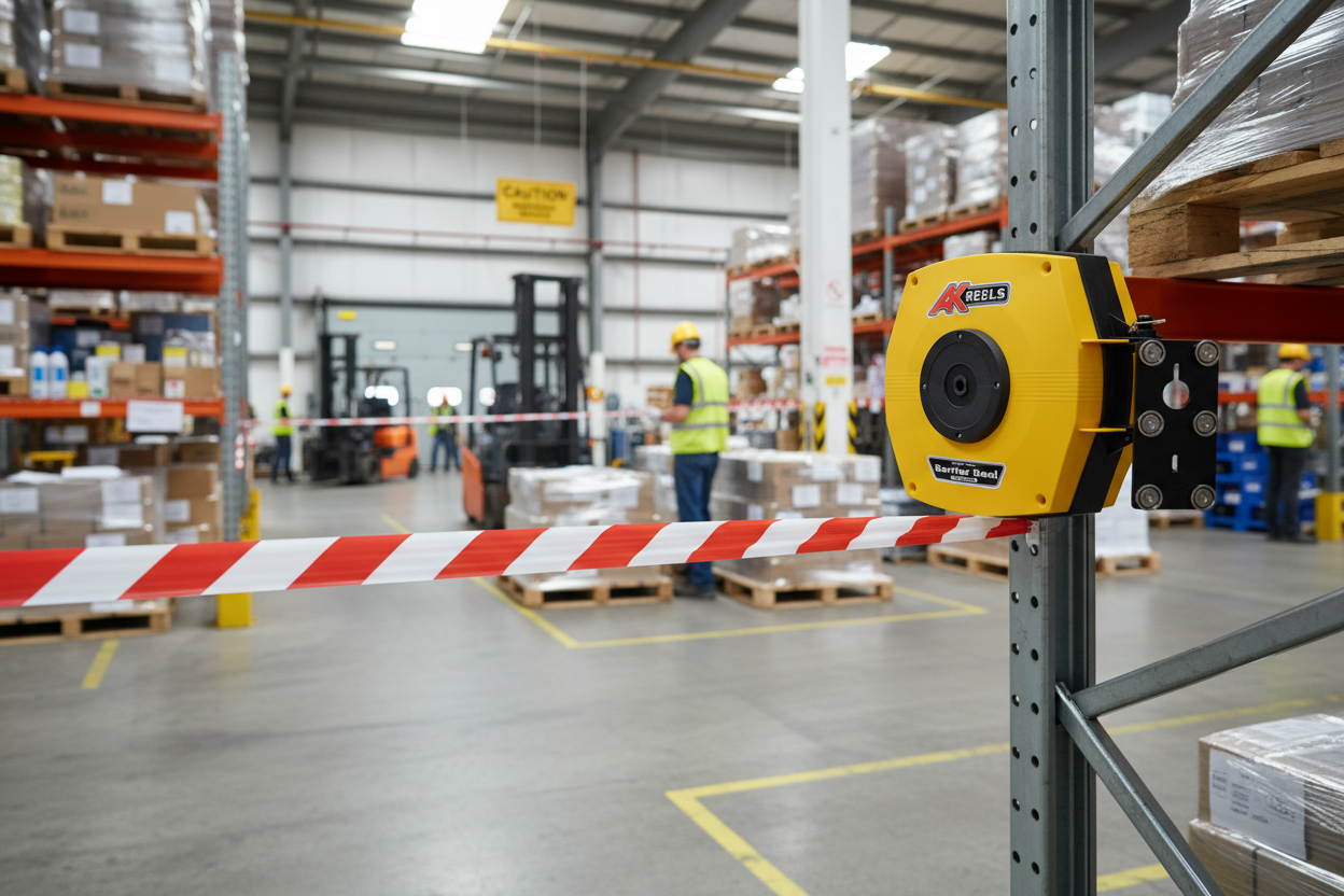 Premium Magnetic Bracket for Barrier Reel - High-Performance Safety Solution for Industrial Use