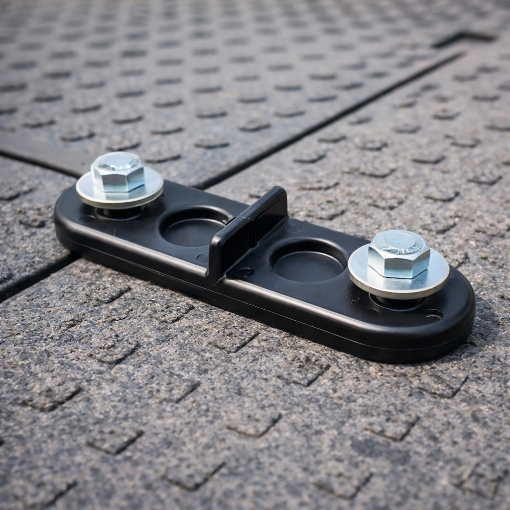 Urethane Connectors – 180mm x 50mm – Industrial Grade – Mat Connection