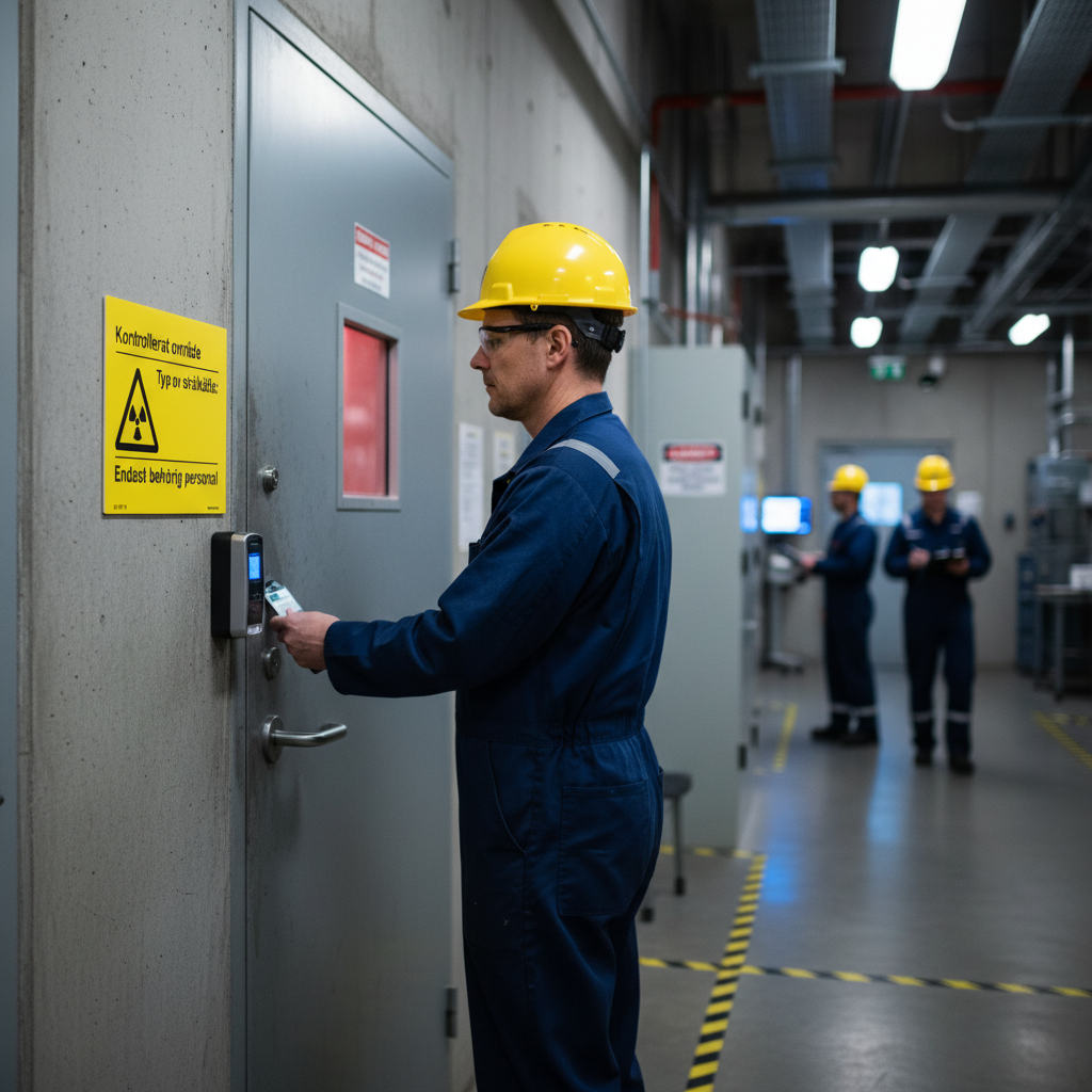 Premium Warning Sign for Controlled Areas - Durable Materials, Multiple Sizes, Easy Installation Options