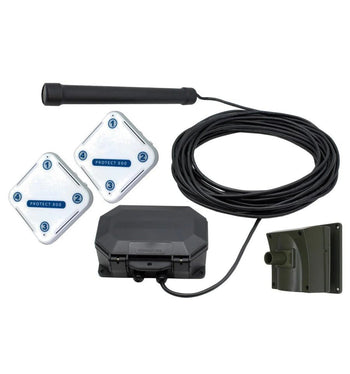 Wireless Vehicle Detecting Probe, PIR & 2 x Receiver Driveway Alarm Kit