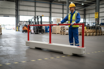 Premium Heavy Duty TA-Balk for Temporary Barriers and Personnel Protection in Urban Construction Sites - 3000mm Length
