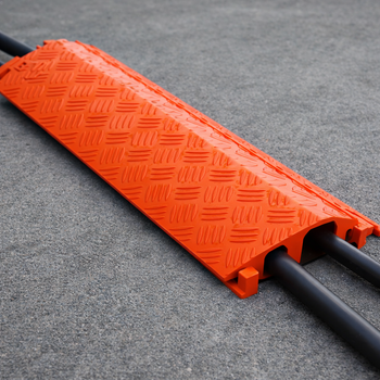 Drop-Over Cable Protector – 1.5 Inch – Orange – Pedestrian & Lightweight Vehicle Use