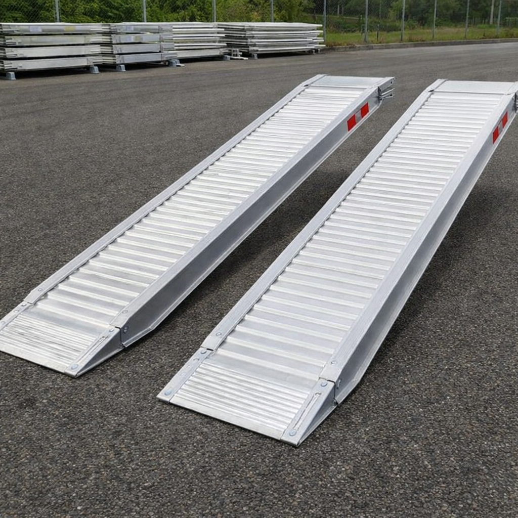 Aluminium Loading Ramps – 3500mm x 550mm – 18000kg Capacity – Industrial Use