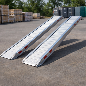 Aluminium Loading Ramps – 2500x400mm – 7000kg Capacity – Plant & Digger Access